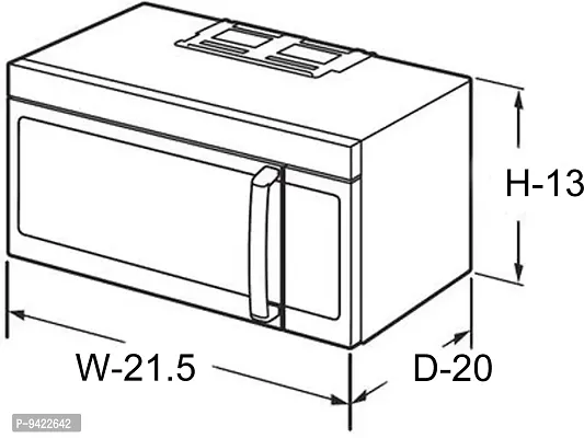 New Polyester Printed Microwave Oven Cover-thumb4