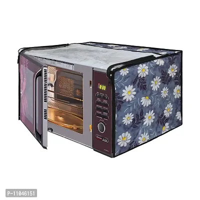 Lithara Printed Waterproof Microwave Oven Cover for IFB 20BC4-20L | Sams10 (Multicolor)-thumb2