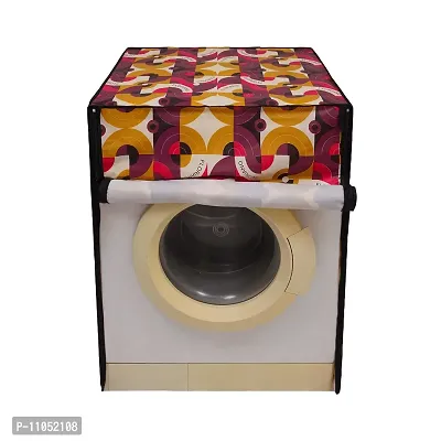 DREAM CARE Front Load Washing Machine Cover Suitable for IFB 5.5 Kg, 6 Kg & 6.5 Kg Waterproof & Dustproof (53cms X 61cms X 86cms)_Multicolor Design 03-thumb2