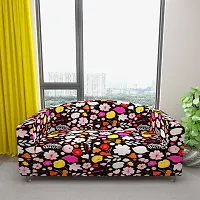 Classic Polyester Spandex Sofa Cover , Printed Big Elasticity Cover for Couch and Recliner , Flexible Stretch Sofa Slipcover for Four Seater (230-300cm)-thumb2