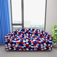 Classic Polyester Spandex Sofa Cover , Printed Big Elasticity Cover for Couch and Recliner , Flexible Stretch Sofa Slipcover for Four Seater (230-300cm)-thumb2