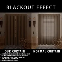 Dream Care Solid Blackout Curtains-thumb1