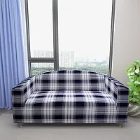 Classic Polyester Spandex Sofa Cover , Printed Big Elasticity Cover for Couch and Recliner , Flexible Stretch Sofa Slipcover for Four Seater (230-300cm)-thumb2