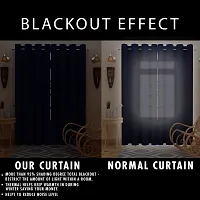 Dream Care Solid Blackout Curtains-thumb1