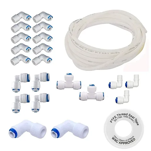 VINIXA Connector Pack Connectors Pack for RO UV UF Pipes Tubes Water Filters Purifiers