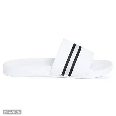 Foot Print Latest Sliders Comfort Flip Flops Grey , Black , White , Brown Colors Men's Slipper-thumb2