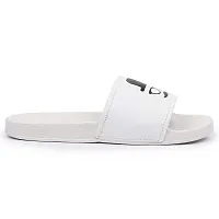 Foot Print Latest Sliders Comfort Flip Flops Grey , Black , White Colors Men's Slipper-thumb2