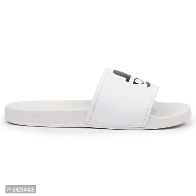 Foot Print Latest Sliders Comfort Flip Flops Grey , Black , White Colors Men's Slipper-thumb3