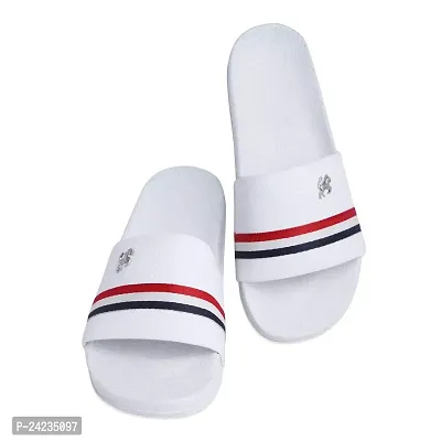 Foot Print Latest Sliders Comfort Flip Flops Grey , Black , White , Brown Colors Men's Slipper