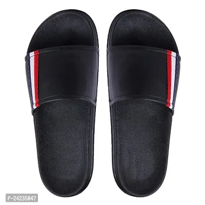 Foot Print Mens Sliders Comfort Flip Flops Black, Grey, Sky, White Colors Slipper