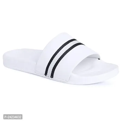 Foot Print Latest Sliders Comfort Flip Flops Grey , Black , White , Brown Colors Men's Slipper-thumb3