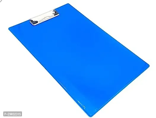 Aptitude Transparent Blue Acrylic Clipboard Exam Pad Paper Board Writing Pad for School and Office Use 1pc