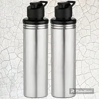 (SPORTS PACK 2) Stainless Steel Bpa Free Dishwasher Safe Leak Proof Water Bottle 900ml Pack Of 2-thumb1