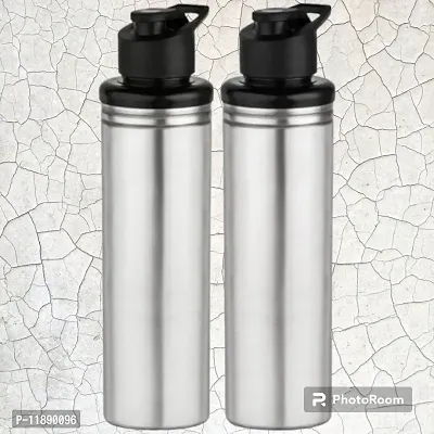 (SPORTS PACK 2) Stainless Steel Bpa Free Dishwasher Safe Leak Proof Water Bottle 900ml Pack Of 2-thumb2