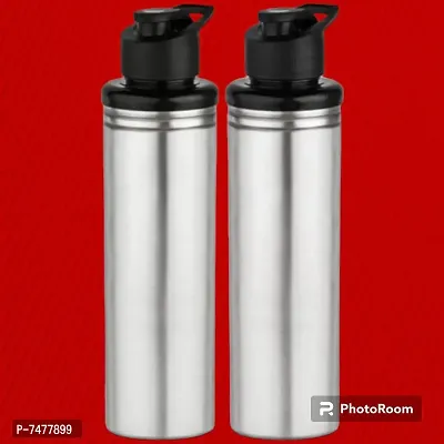 (SPORTS PACK 2) Stainless Steel Bpa Free Dishwasher Safe Leak Proof Water Bottle 900ml Pack Of 2-thumb0