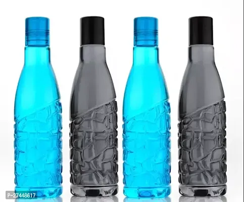 Trendy Plastic Water Bottles Pack Of 4