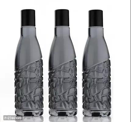 Trendy Plastic Water Bottles Pack Of 3