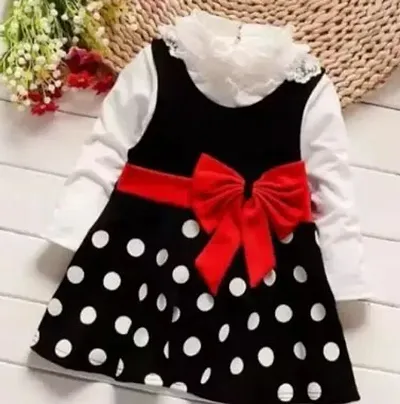 Stylish Beautiful Imported Fabric Frock For Girls