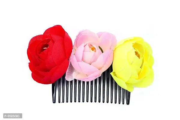 HAIR COMB / HAIR CLAW FOR HAIR DECORATION (MULTI-COLOR)-thumb0