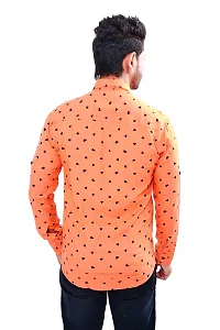 DRESSED UP DIVAS Causal wear Shirt Orange-thumb2