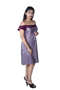 DRESSED UP DIVAS Gown for Women and Girls Purple-thumb1