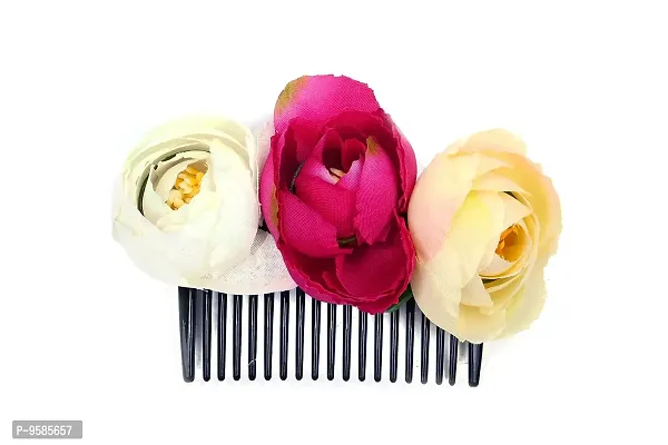 HAIR COMB / HAIR CLAW FOR HAIR DECORATION (NUDE MULTI-COLOR)