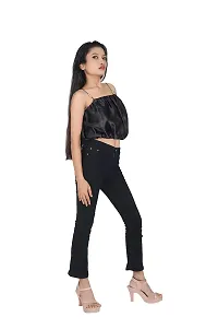 DRESSED UP DIVAS Crop to for Women and Girls (xs, Black)-thumb2