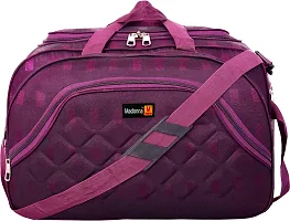 60 L Strolley Duffel Bag - 60 L Duffle Bags With Wheels For Men and Women - Purple - Large Capacity-thumb2