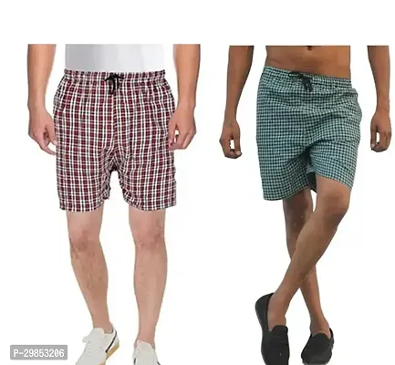 Mens Trendy Boxer Shorts with both side Pocket  Pack of 2