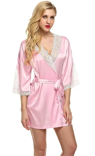 Fancy Short Robe For Women