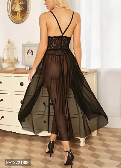 Avyanga Babydoll Dress with net skirt-thumb4