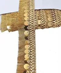 Classic Golden Samosa Lace 9 Meter-thumb2