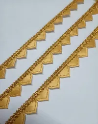 Classic Yellow Samosa Lace 9 Meter-thumb1