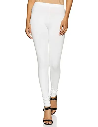 Bodycave Lagging White/Color Women's Regular Leggings