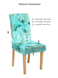 FasHome Elastic Chair Cover/Stretchable Removable  Washable Dining Chair Cover Protective Seat Slipcover Home Restaurant Office D&eacute;cor (Pack of 1)-thumb4