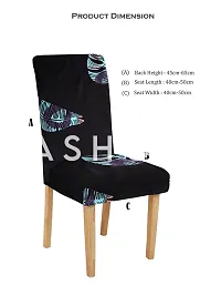 FasHome Elastic Chair Cover/Stretchable Removable  Washable Dining Chair Cover Protective Seat Slipcover Home Restaurant Office D&eacute;cor (Pack of 1)-thumb4