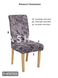 FasHome Elastic Removable and Washable Dining Chair Cover Pack of 6-thumb4