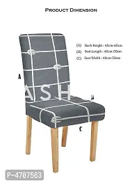 FasHome Elastic Removable and Washable Dining Chair Cover Pack of 6-thumb4