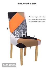 FasHome Elastic Chair Covers Pack of 6-thumb4