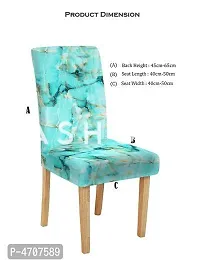 FasHome Elastic Removable and Washable Dining Chair Cover Pack of 6-thumb4