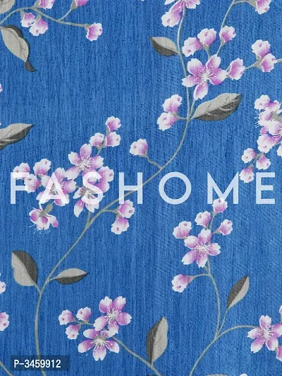 FasHome Blue Polyester Window Curtains For Your Homes-thumb4