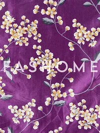 FasHome Purple Polyester Door Curtains For Your Homes Set Of 2-thumb3