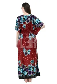 Cotton Blend Premium Kaftan Night Gown-thumb3