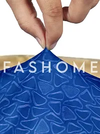 FasHome Premium Polyester Blue 8 Stretchable Chair Slipcover-thumb4