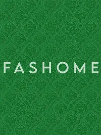 FasHome Polyester Window Curtain 5FT-Pack of 2 -Green-thumb3