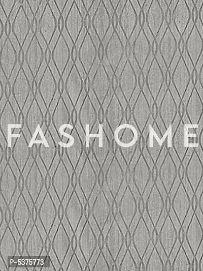 FasHome Polyester Door Curtain 7FT-Pack of 2 -Grey-thumb4