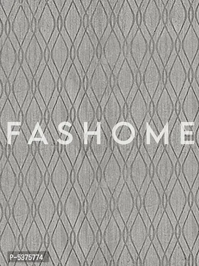 FasHome Polyester Long Door Curtain 9FT-Pack of 2 -Grey-thumb4