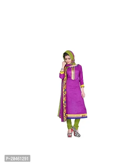 Varad Designer Purple Chudidar Suit