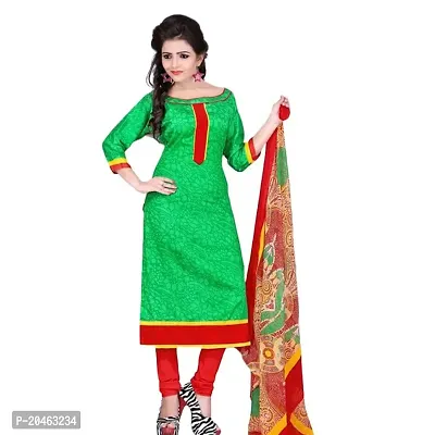 Varad Designer Green Chudidar Suit