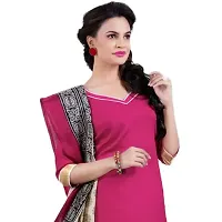 Varad Pink and Yellow Bhagalpuri Chudidar Suit-thumb2